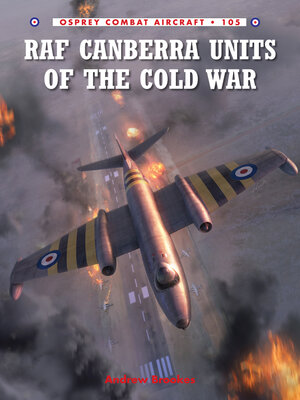 cover image of RAF Canberra Units of the Cold War